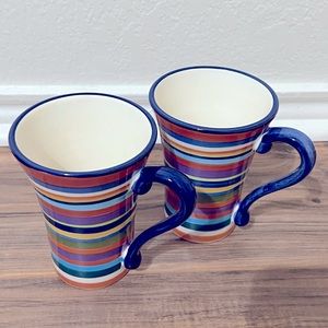 Striped Mugs